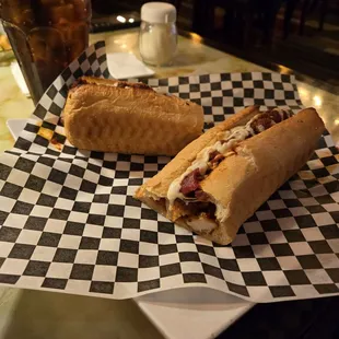 Chicken parm sandwich
