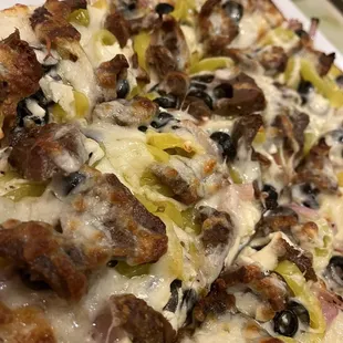 Greek Lavash Pizza