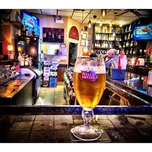 Carlsberg Beer @ Milano&apos;s Restaurant &amp; Bar.(N Milwaukee/N Pulaski Rd Area) Great Decorated Place Nice Bartenders Good Food.Cool!