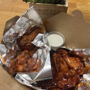 Best wings ever Korean BBQ will knock your socks off