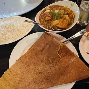 Chicken Kadai (Spicy), Mysore Masala Dosa (Spicy)