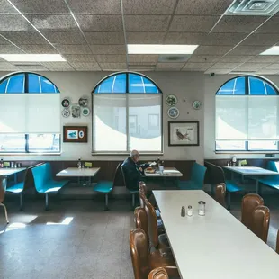 interior, sushi and sashimi