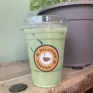 Iced Matcha Latte