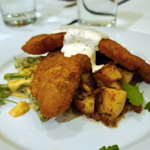 Pork Chef Special at at Mildred's Big City Food in Gainesville FL