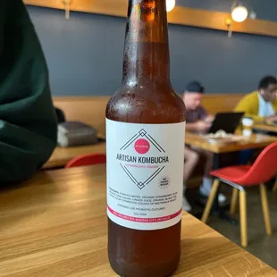 Locally made kombucha