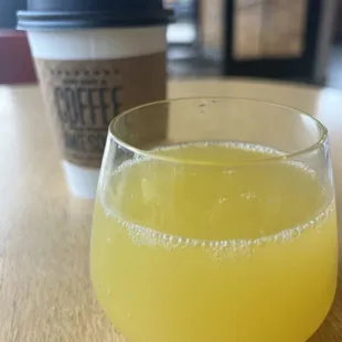 Mimosa and drip coffee&apos;s
