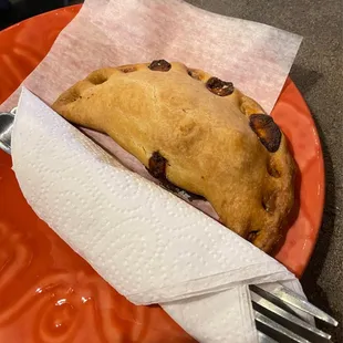 Ham and cheese hand pie