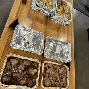 Braised brisket with jus, half pound