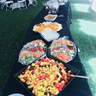 Light appetizer buffet