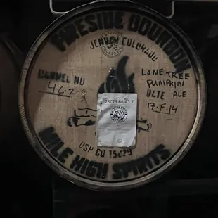 They do have their own distillery directly in back of the bar.