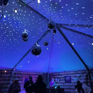 disco lights and disco balls
