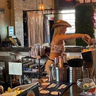 Cool bartender