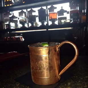 Cucumber Vodka Moscow Mule