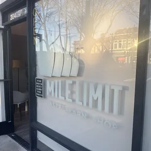 Entrance to da local &amp; international small fine wine shop!