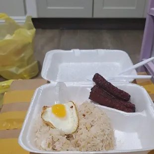 Sand Dry Garlic Rice