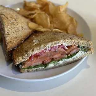 Special lox sandwich