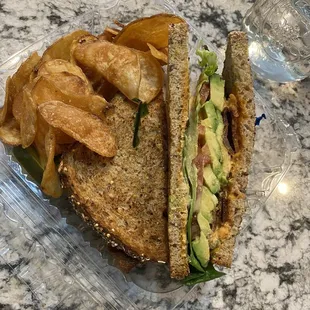 Avocado BLT Sandwich
