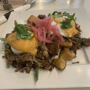 Carnitas Benedict