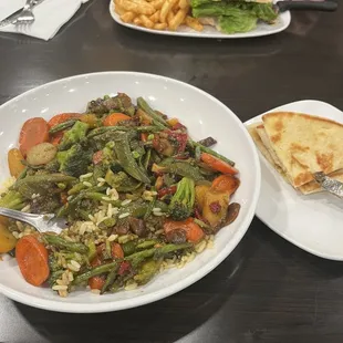 Vegetable stir fry