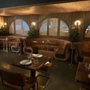 interior, sushi and sashimi