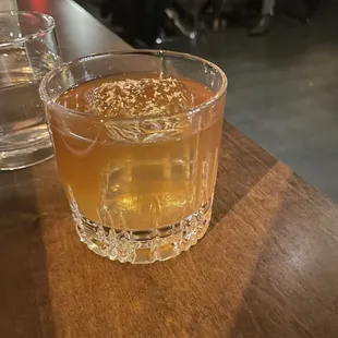 Old Fashioned Tonka Truck cocktail