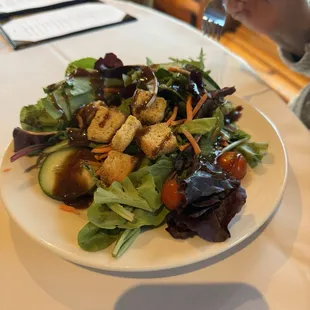 Salad with Balsamic Dressing