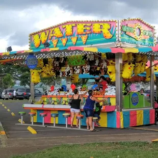 Don't forget to try your luck at one of the game booths!