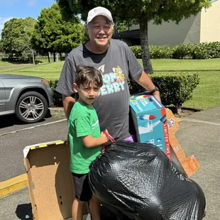 Pre-blown Balloons to decorate the pavilion.