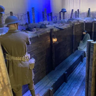 WWI trench