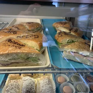 Unfortunately they don&apos;t carry traditional muffaletta. Super bummed. Guess I&apos;ll be going to Vito&apos;s in Clinton Township