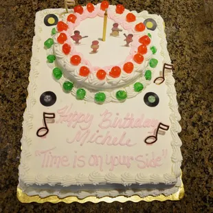 Militello&apos;s Bakery did an outstanding job on this custom cake for my daughters 50th Birthday.