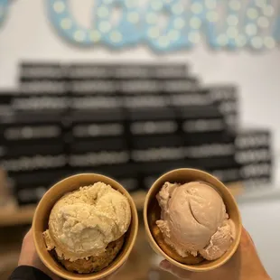 Butter Pecan &amp; Lavender ice cream