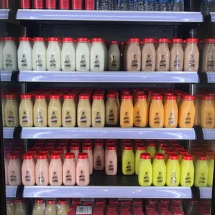 They have interesting color/flavors of milk