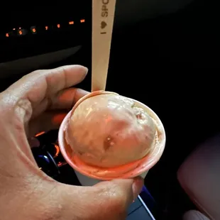 Cookie butter ice cream