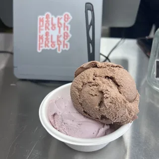 Roasted Strawberry Ice Cream