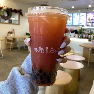 Strawberry Green Tea