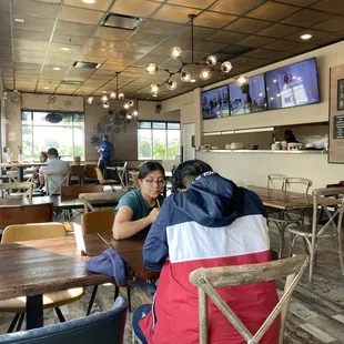 two people sitting at a table