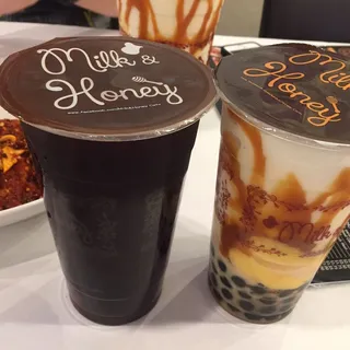 I9. Caramel, Pudding Boba