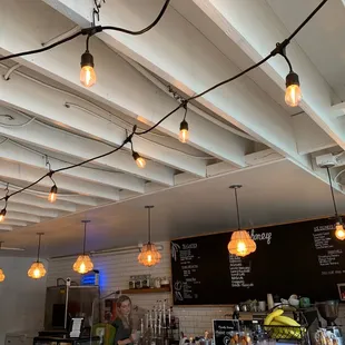 The lights look nice