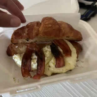 Spinach Egg White Sandwich