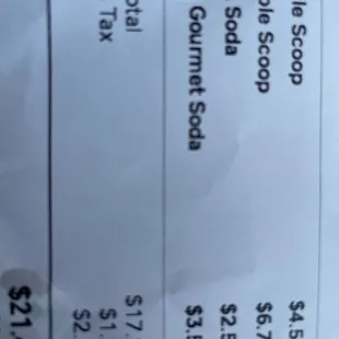 Got a soda on a hot day with a great Ice Cream. Be for warned..... NO REFILLS GUYS... get your drink elsewhere