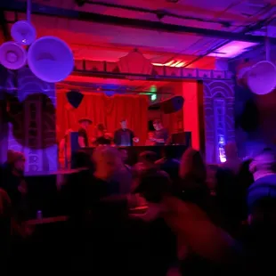 Bigger dance floor