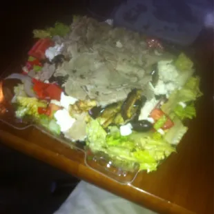 Mediterranean Lamb Salad