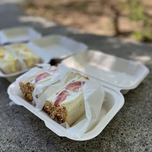 Strawberry Sando