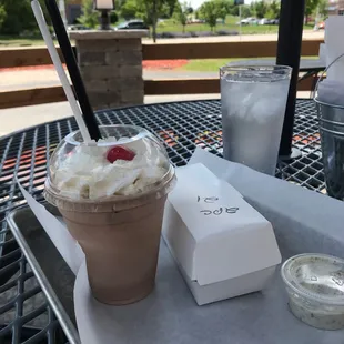 Malt and chix tenders