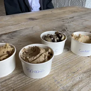 Cookie dough flight !