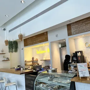 Coffee and ice cream bar