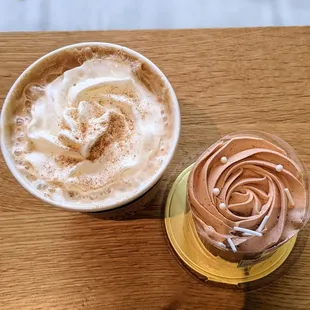 Cake and coffee