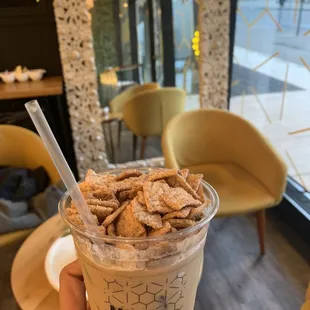 Cinnamon Toast Crunch Iced Latte