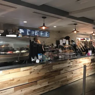 sushi and sashimi, interior